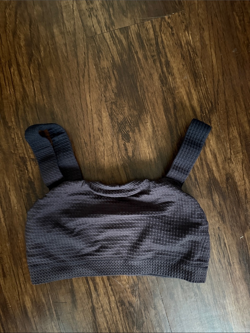 all in motion Black Textured Sports Bra